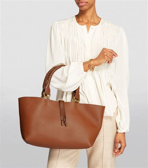 chloe marcie small tote bag.